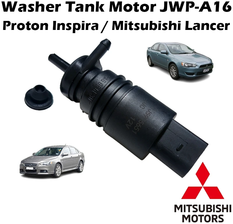 Proton Inspira, Mitsubishi Lancer Washer Tank Motor Wiper Pump Motor