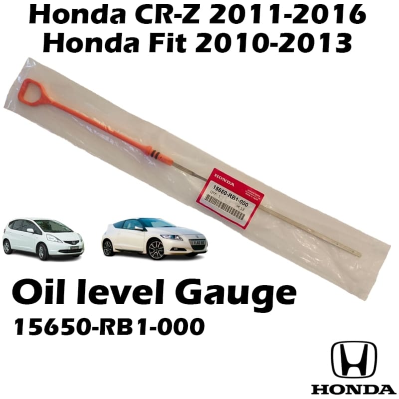Honda CR-Z, City, Jazz 2011-2019, Fit 2010-2013 Engine Oil Dipstick / Oil Level Gauge