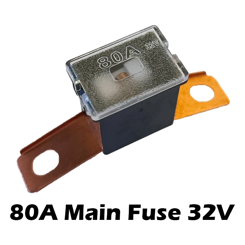 80A Main Fuse 32V Automotive Fuse Black