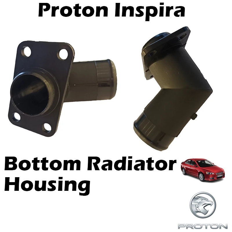 Proton Inspira, Mitsubishi Lancer Cy4a Bottom Radiator Housing Pvc Thermostat