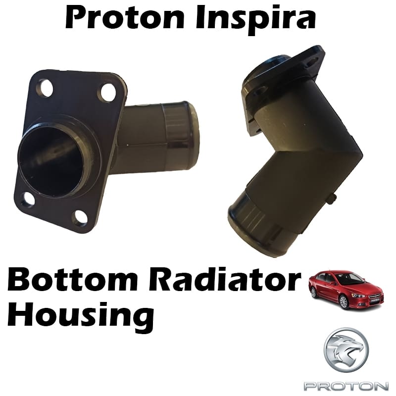 Proton Inspira, Mitsubishi Lancer Cy4a Bottom Radiator Housing Pvc Thermostat