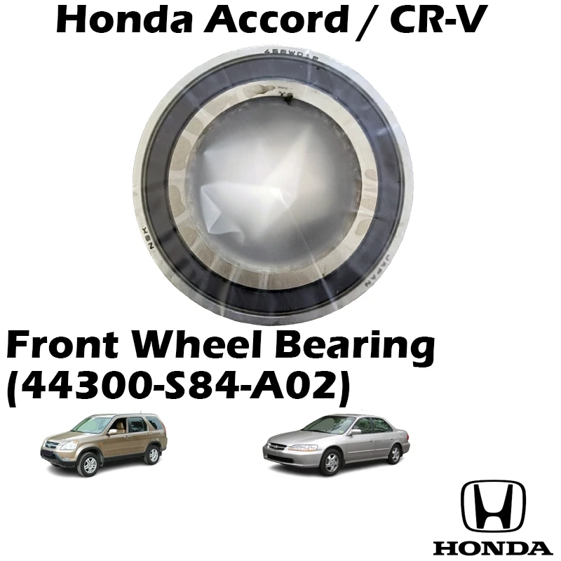 Honda Accord CR-V Front Wheel Bearing 44300-S84-A02