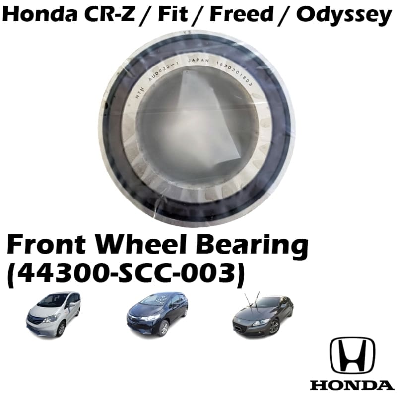 Honda CR-Z ZF1 ZF2 /Fit GK4 GP4 GK6 /Freed GB3 GB4 GP3/Odyssey RB2 RB4 Front Wheel Bearing 44300-SCC-003