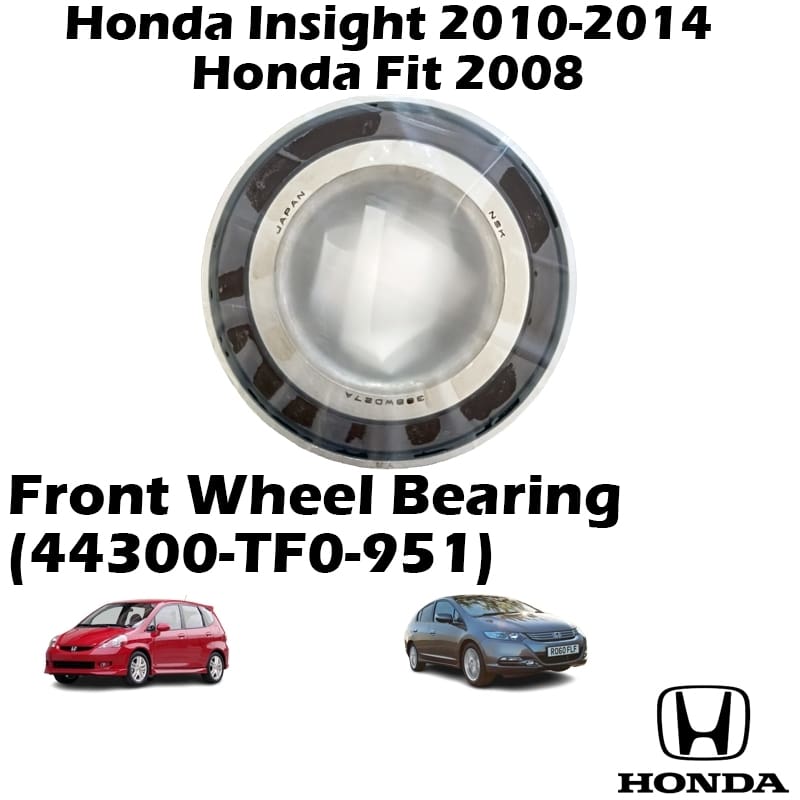 Honda Insight 2010-2014 / Honda Fit 2008 Front Wheel Bearing 44300-TF0-951