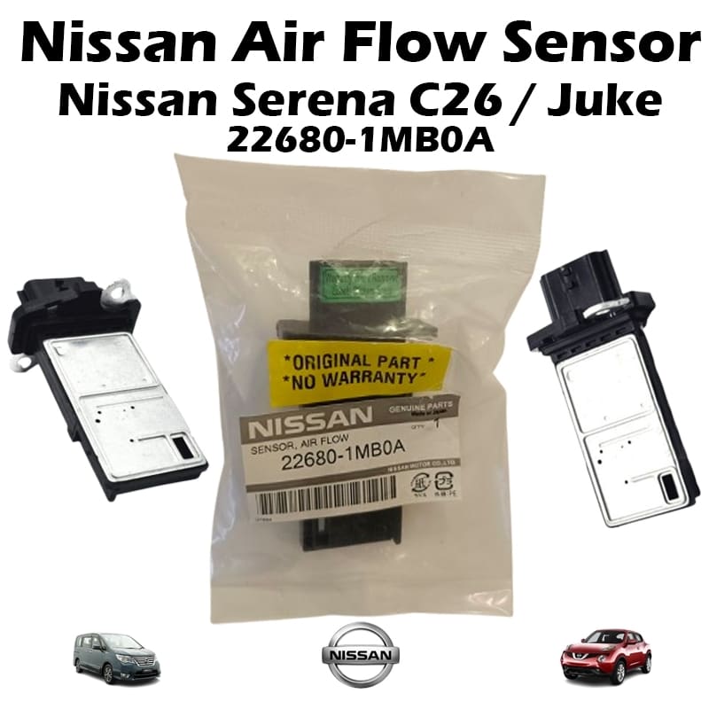 Nissan Air Flow Sensor For Serena C26 / Juke 22680-1MB0A (5Pin)