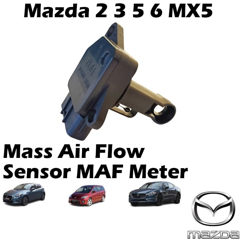 Original Mazda2 3 5 6 CX5 MX5 Mass Air Flow Meter MAF Sensor (ZL01-13-215)