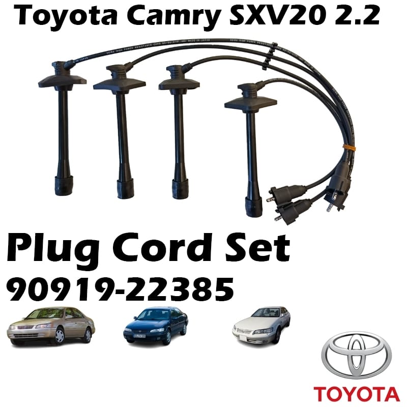 SEIWA Toyota Camry SXV20 2.2 Resistance Plug Cord Set 90919-22385 Ignition Cable Spark Plug Wire