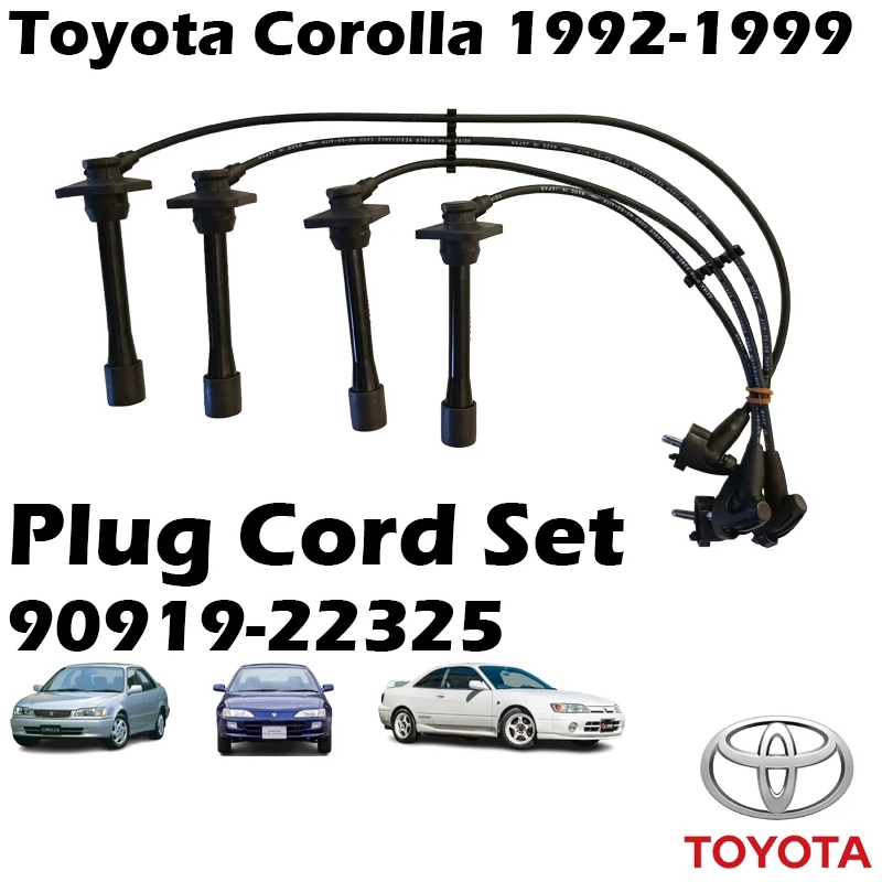 SEIWA Toyota Corolla AE101-1.6cc AE111 Resistance Plug Cord Set 90919-22325 Ignition Cable Spark Plug Wire