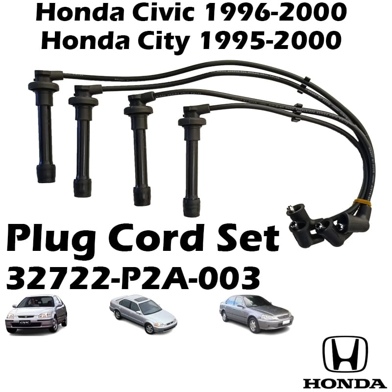 SEIWA Honda Civic 1996-2000 City 1995-2000 Ignition Cable Spark Plug Wire 32722-P2A-003