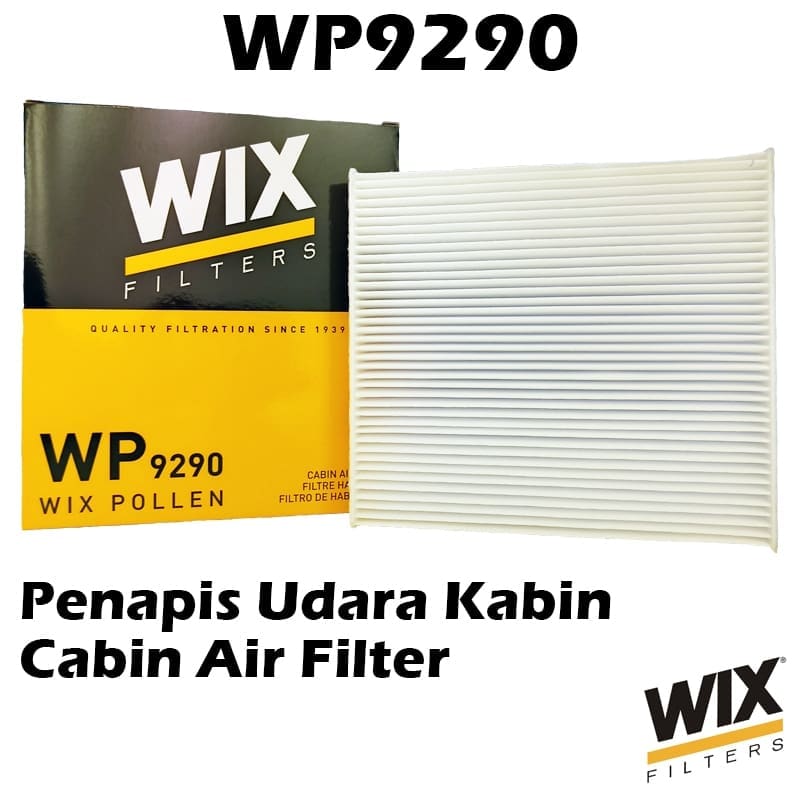 WIX BY MANN And HUMMEL Cabin Air Filter WP9290 For Toyota Hilux KUN25 Vios NCP93 NCP150 Camry ACV40