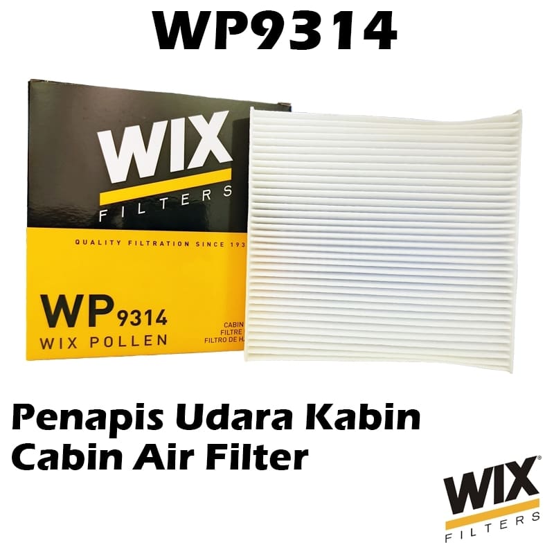 WIX BY MANN And HUMMEL Cabin Air Filter Perodua Myvi Lagi Best Alza Axia Bezza, Honda City SEL, Suzuki Swift, Ertiga