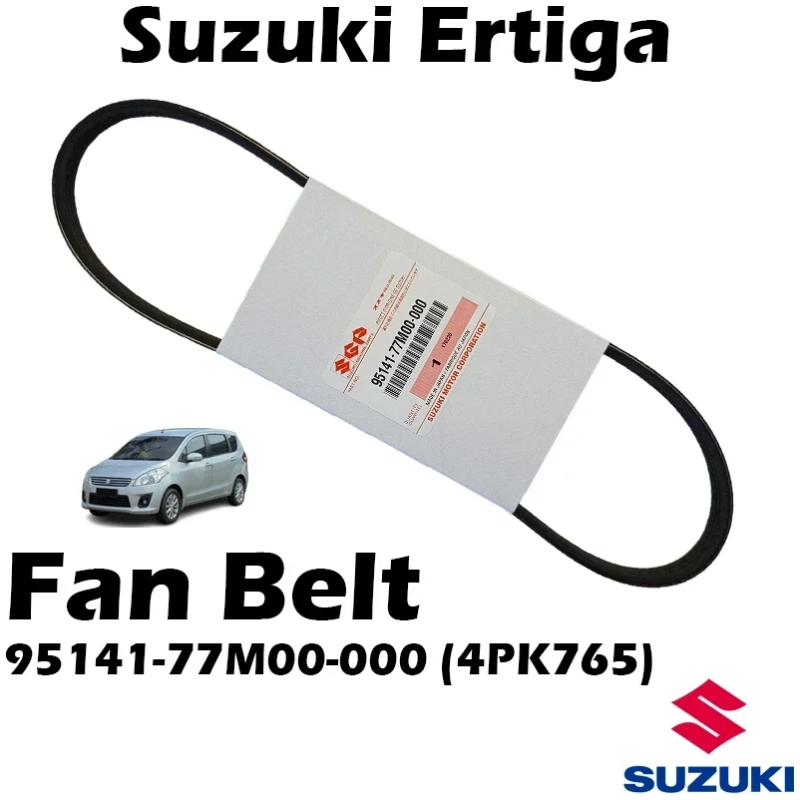 4PK765 Original Suzuki Ertiga Fan Belt V Belt 95141-77M00-000