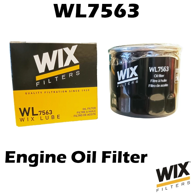 WIX BY MANN And HUMMEL Engine Oil Filter WL7563 For Perodua Axia Bezza Aruz Ativa Myvi D20N
