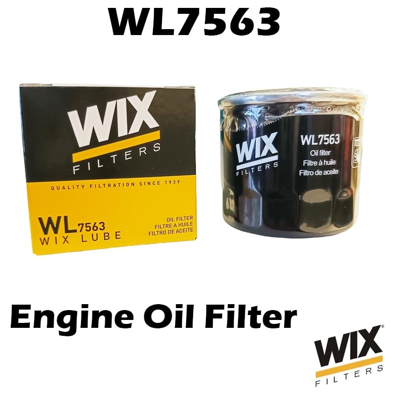 WIX BY MANN And HUMMEL Engine Oil Filter WL7563 For Perodua Axia Bezza Aruz Ativa Myvi D20N