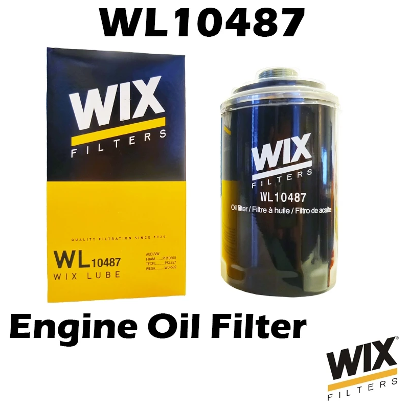 WIX BY MANN And HUMMEL Engine Oil Filter Proton X70, Volkswagen Bettle Golf Passat, Audi Q3 A3 A4 A5