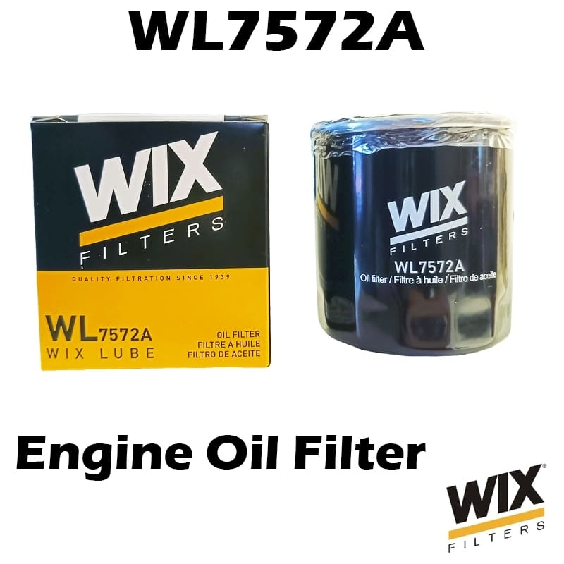 WIX BY MANN And HUMMEL Engine Oil Filter WL7572A For Toyota Vios Altis Harrier ZSU60