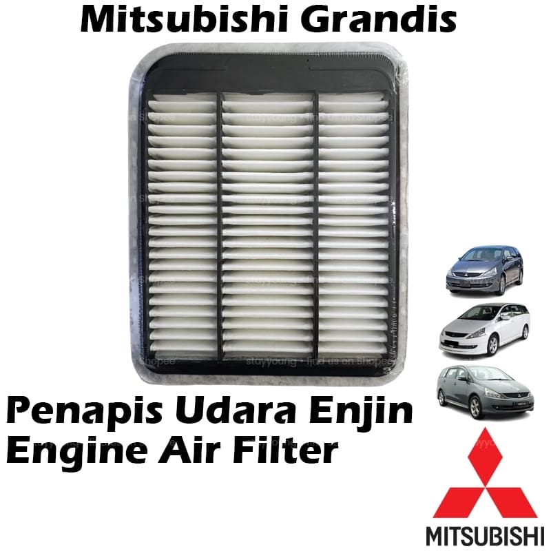 Original Mitsubishi Grandis 2.0 2.4 NA4W NA8W 4G69 Engine Air Filter MN135269