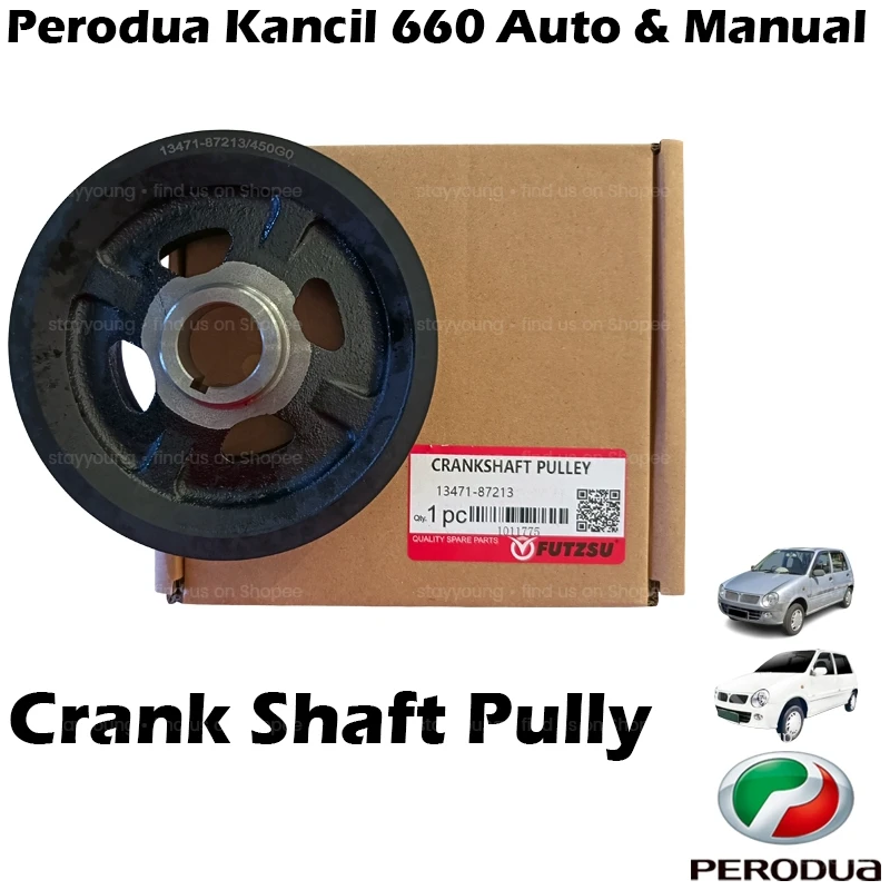 Perodua Kancil 660 Auto & Manual Crank Shaft Pulley 13471-87213