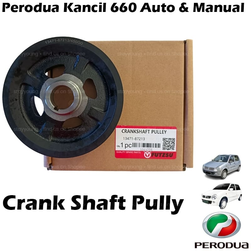 Perodua Kancil 660 Auto & Manual Crank Shaft Pulley 13471-87213