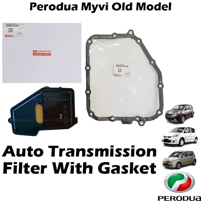 Original Perodua Myvi Old Model Auto Transmission Filter & Gasket Metal Set
