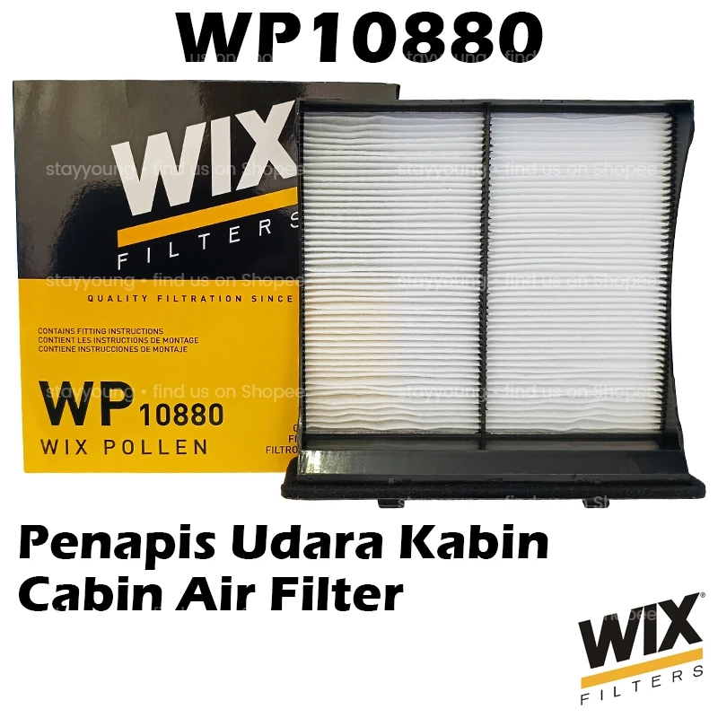 WIX BY MANN And HUMMEL Cabin Air Filter WP10880 For Subaru XV GP, Forester SJ, Impreza GJ/GP, Exiga