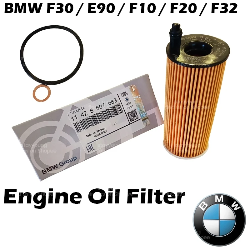 11428507683 Oil Filter BMW F10 N47 F20 F21 F22 E90 E91 E92 E93 F30 F31 F34 F32 F33 F36 F07 F11 F12 F13