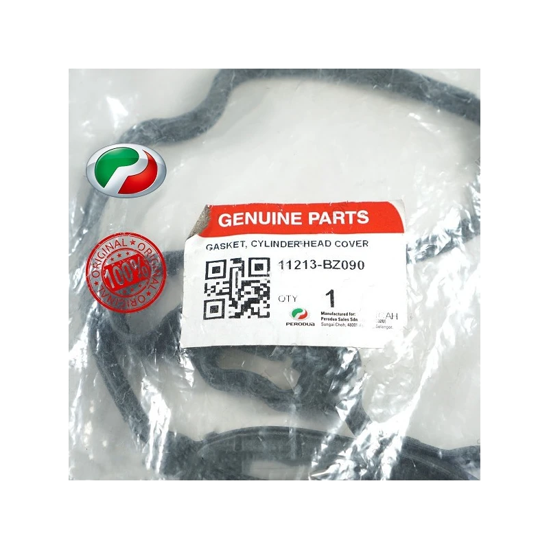 Valve Cover Gasket 11213-BZ090 Original Genuine Myvi New D20N, Bezza 1.3, Avanza F651 F652 & VOIS NCP151 NSP151