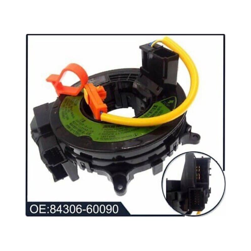 AIR BAG CLOCK SPRING/SPIRAL TOYOTA VIOS OLD, RAV-4, SUZUKI SWIFT, WISH, CAMRY ACV30 (84306-60090)