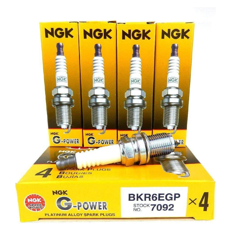 BKR6EGP 7092 [4Pcs] NGK Geniune Perodua Myvi Old Kembara Dvvt Avanza G-Power Platinium Spark Plug