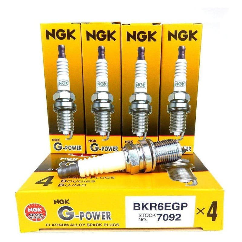 BKR6EGP 7092 [4Pcs] NGK Geniune Perodua Myvi Old Kembara Dvvt Avanza G-Power Platinium Spark Plug