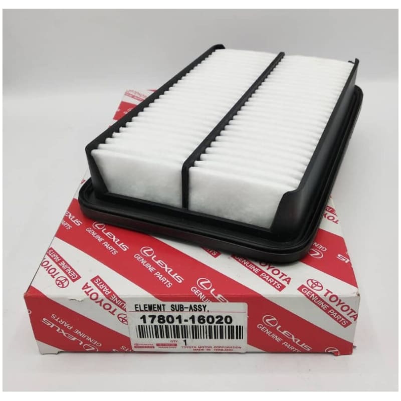 17801-16020 PERODUA KEMBARA OLD & TOYOTA AVANZA 1.3 AIR FILTER 17801-16020