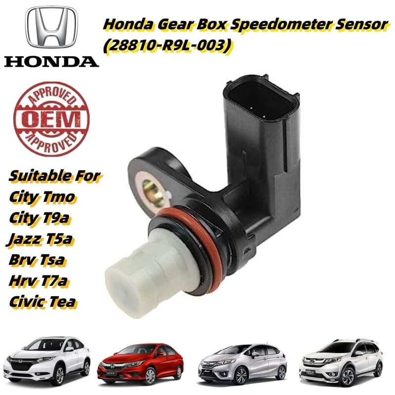 Honda City T9a Jazz T5a Brv Tsa Hrv T7a Civic Tea Gear Box Speedometer Sensor (Oem) (28810-R9L-003)