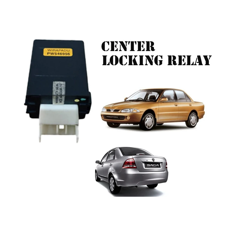 Original Proton Geniune Saga Blm, Wira, Waja Center Lock Relay Center Locking Relay 8Pin