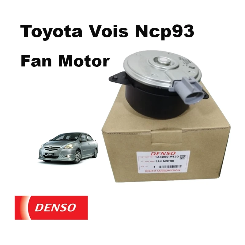 168000-9430 Toyota Vois 2006-2013 Ncp93 Fan Motor ( Denso Oem )