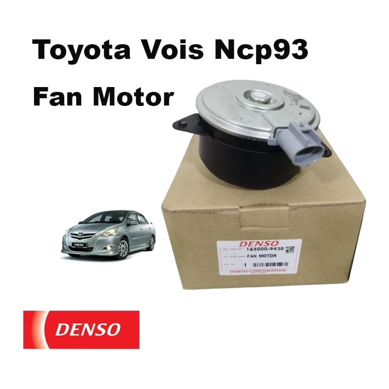 168000-9430 Toyota Vois 2006-2013 Ncp93 Fan Motor ( Denso Oem )