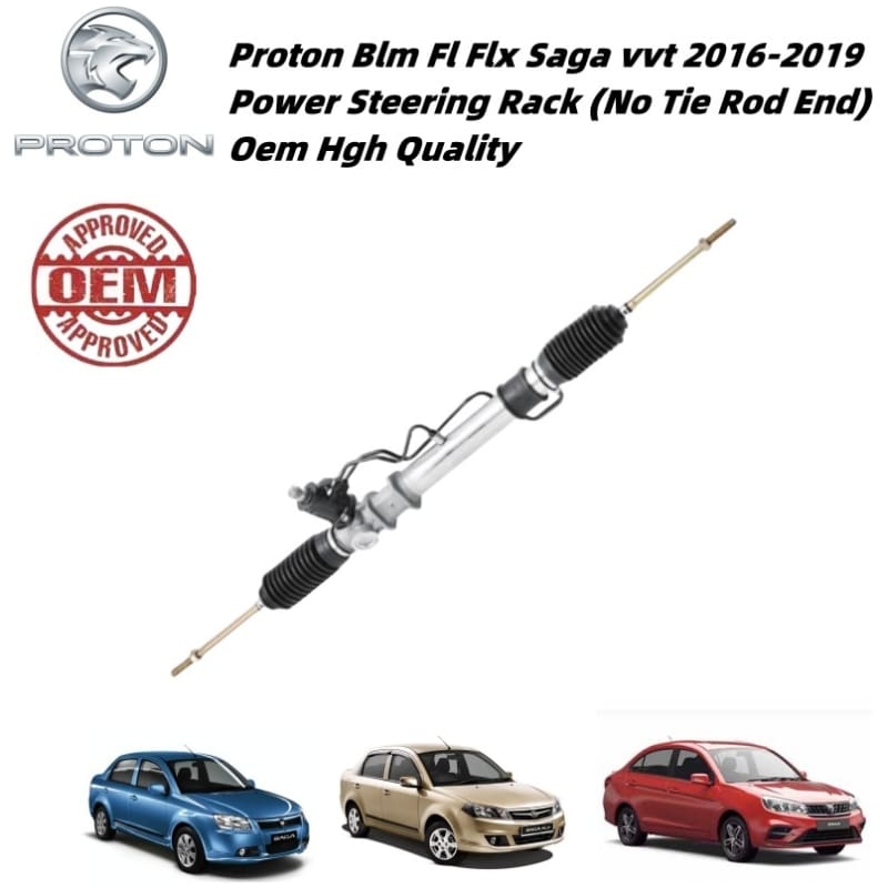 Proton Saga Blm Fl Flx & Saga vvt Power Steering Rack (No Tie Rod End)