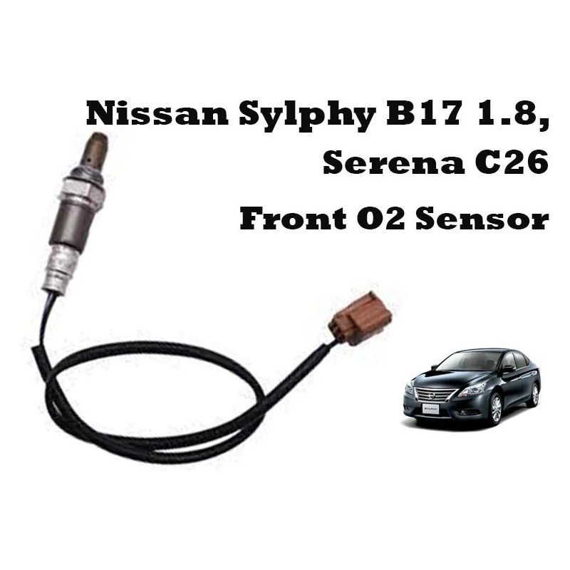 Nissan Sylphy B17 1.8, Serena C26, Teana L33 3.5 Oxygen/O2 Sensor (Front) 22693-1MR0A