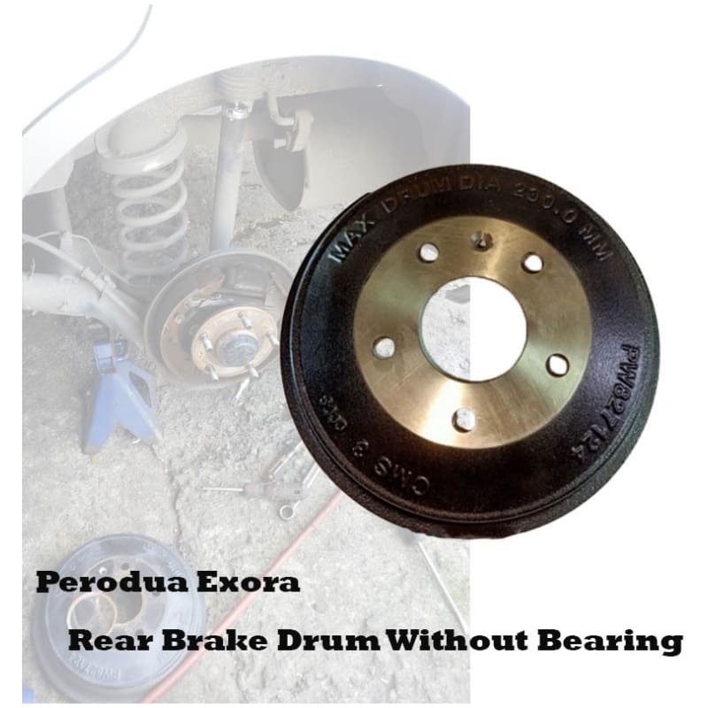 Proton Exora Rear Brake Drum Without Bearing