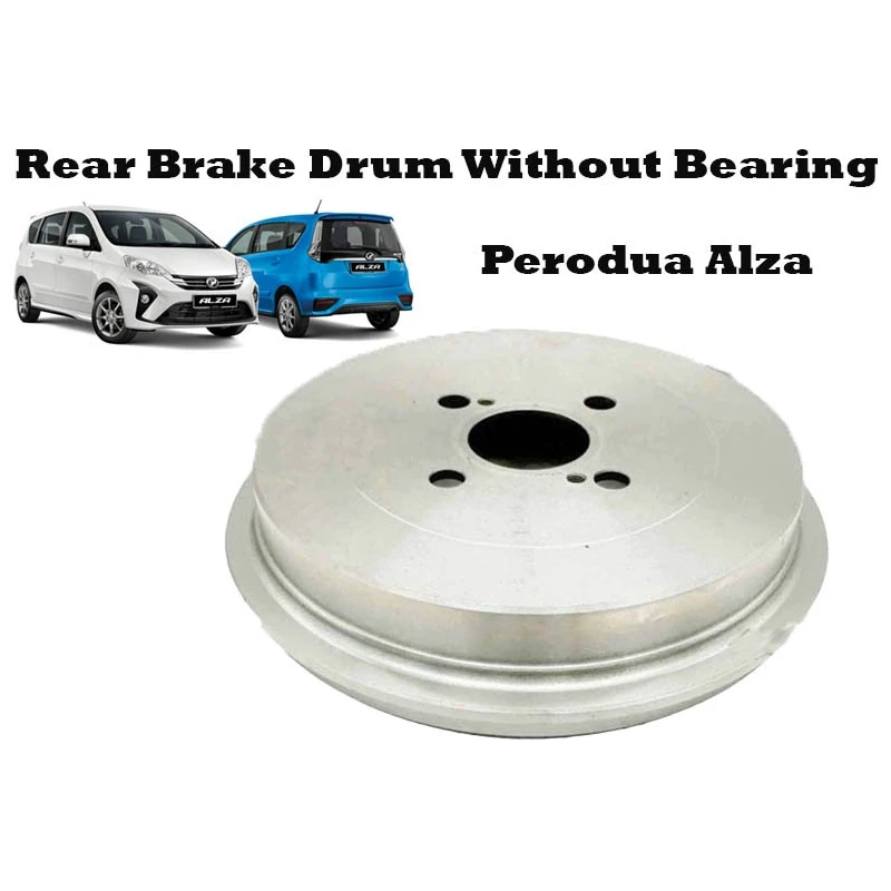Perodua Alza Rear Brake Drum Without Bearing