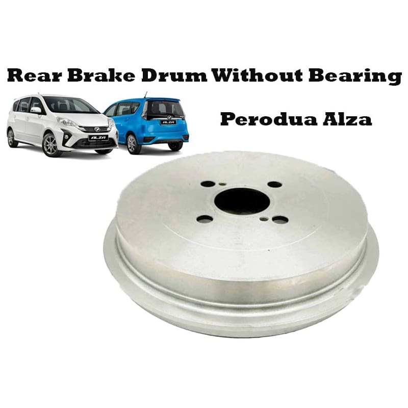 Perodua Alza Rear Brake Drum Without Bearing