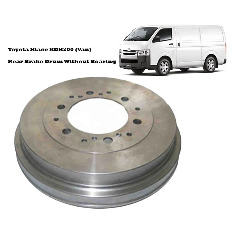 Toyota Hiace KDH200 (Van) Rear Brake Drum Without Bearing