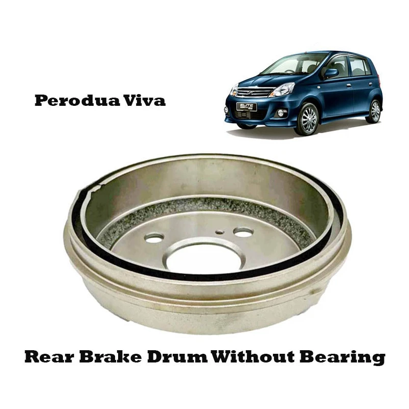 Perodua Viva Rear Brake Drum Without Bearing