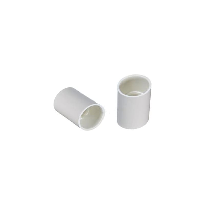 PVC PIPE FITTING SOCKET @ PENYAMBUNG PAIP / CONDUIT [20MM (3/4") & 25MM (1")] - (100PCS/PACK)