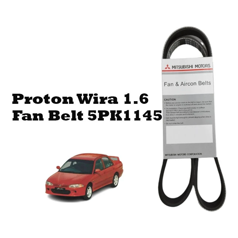 5PK1145 PROTON WIRA 1.6, PUTRA FAN BELT ( MITSUBISHI PACKING )