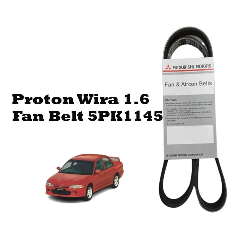 5PK1145 PROTON WIRA 1.6, PUTRA FAN BELT ( MITSUBISHI PACKING )