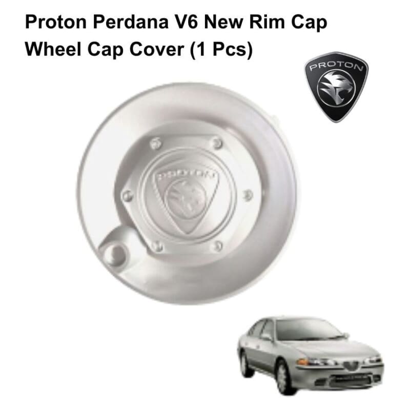 Proton Perdana V6 New Rim Cap Wheel Cap Cover (1 Pcs)