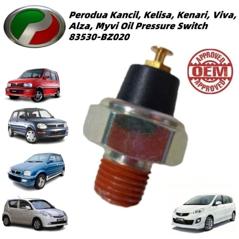 Perodua Kancil, Kelisa, Kenari, Viva, Alza, Myvi Oil Pressure Switch 83530-BZ020