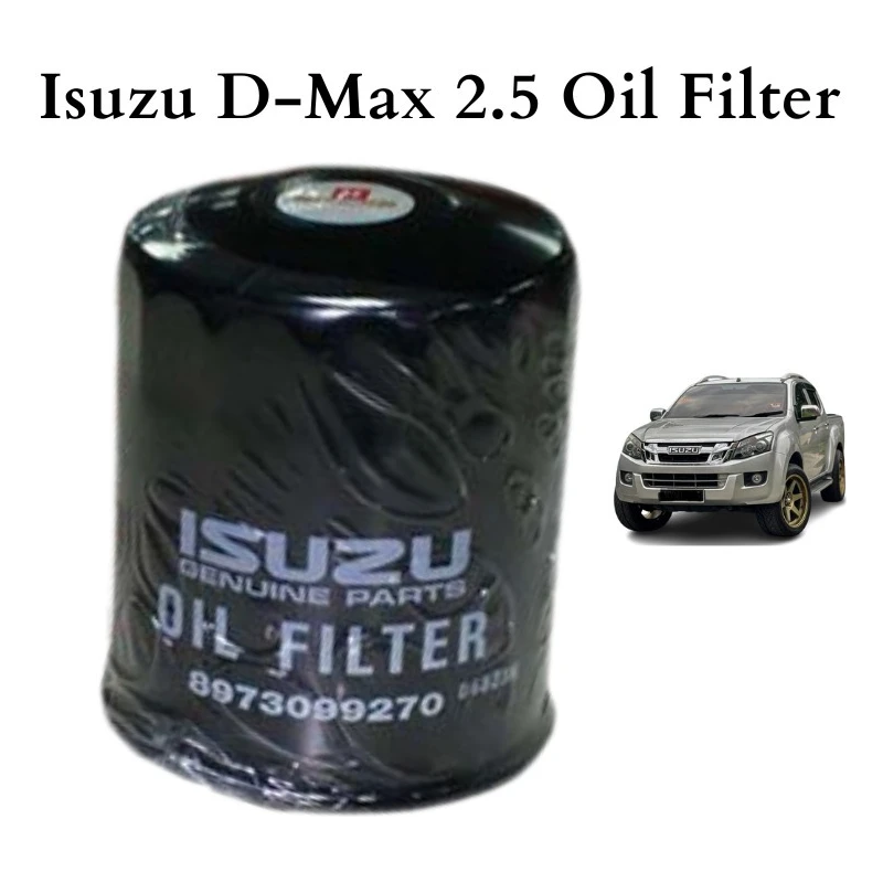 Isuzu D-Max 2.5 Oil Filter Old Model (Small Hold) 8-97309927-0 OEM