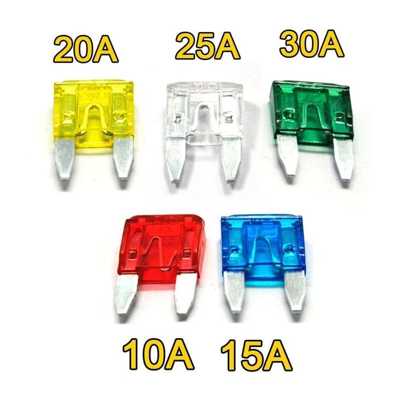 Mini Plug In Fuse 10 Amp 15 Amp 20 Amp 25 Amp 30 Amp