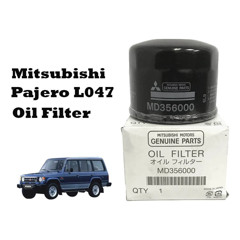 Original Mitsubishi Geniune Pajero L047, ct9a Evo 7, 8, 9, C Oil Filter MD356000